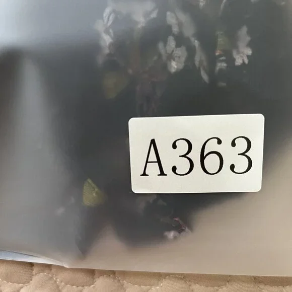 NWOT AllSaints women's Lara chiffon Shirt buttons closure Black Blouse Size 6 - Picture 14 of 14